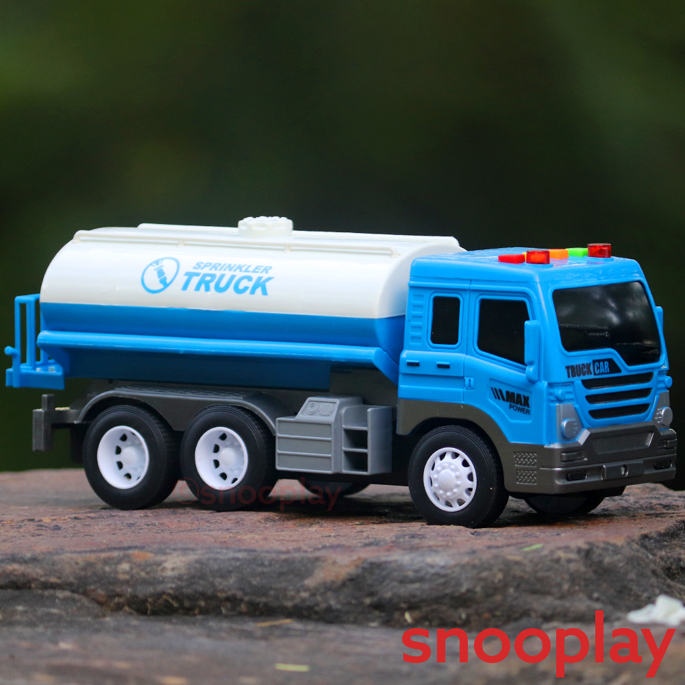 City Transporter Water Sprinkler Truck (1:16 Scale) - With Light & Sound