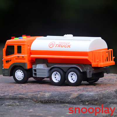 City Transporter Tanker Truck (1:16 Scale) - With Light & Sound