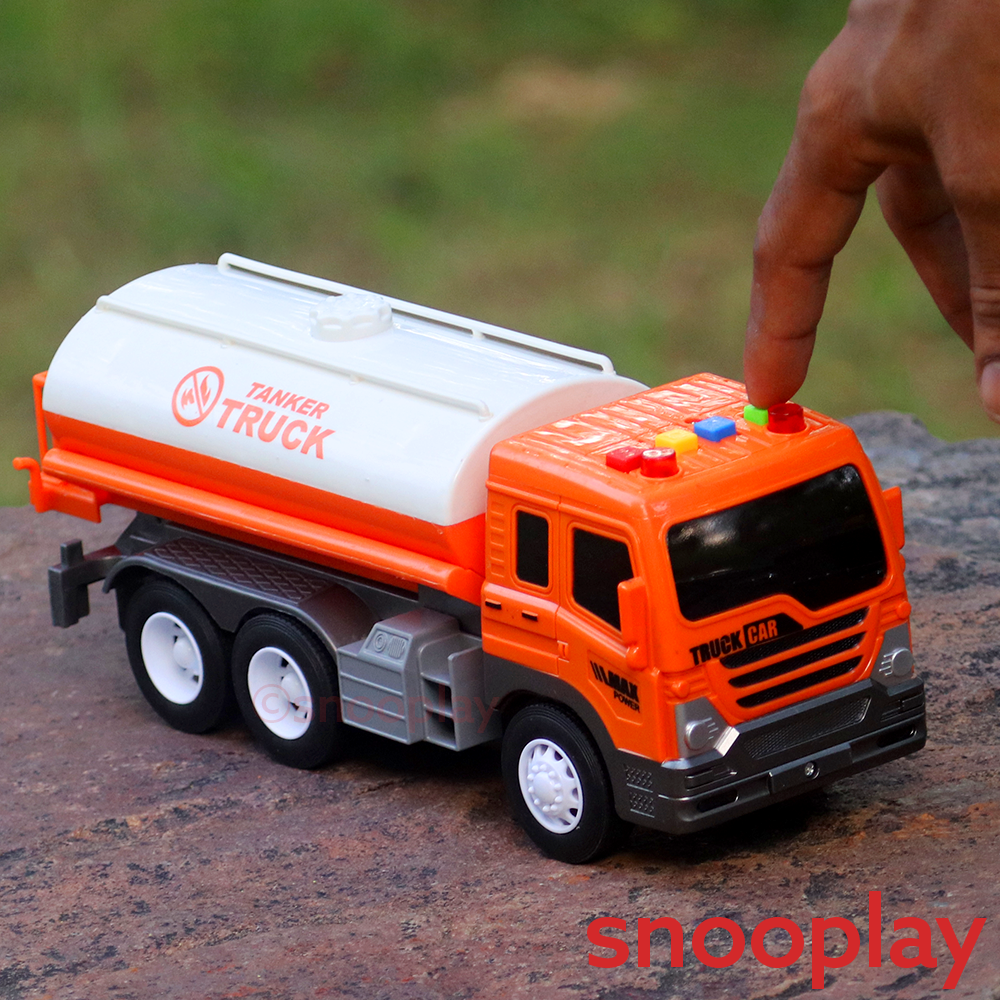 City Transporter Tanker Truck (1:16 Scale) - With Light & Sound