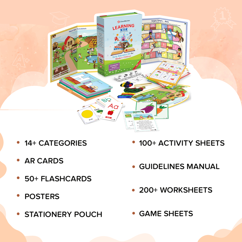 Nursery Learning Kit with 300+ Activities