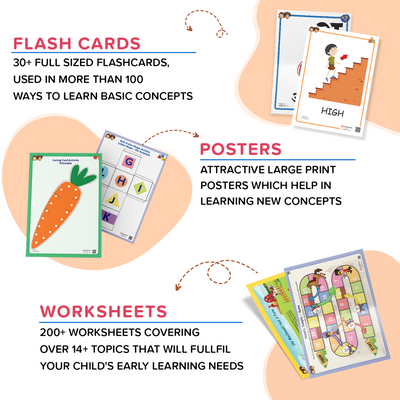 Nursery Learning Kit with 300+ Activities