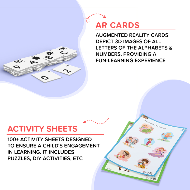 Buy KG1 Learning Kit with 300+ Activities on Snooplay Online India