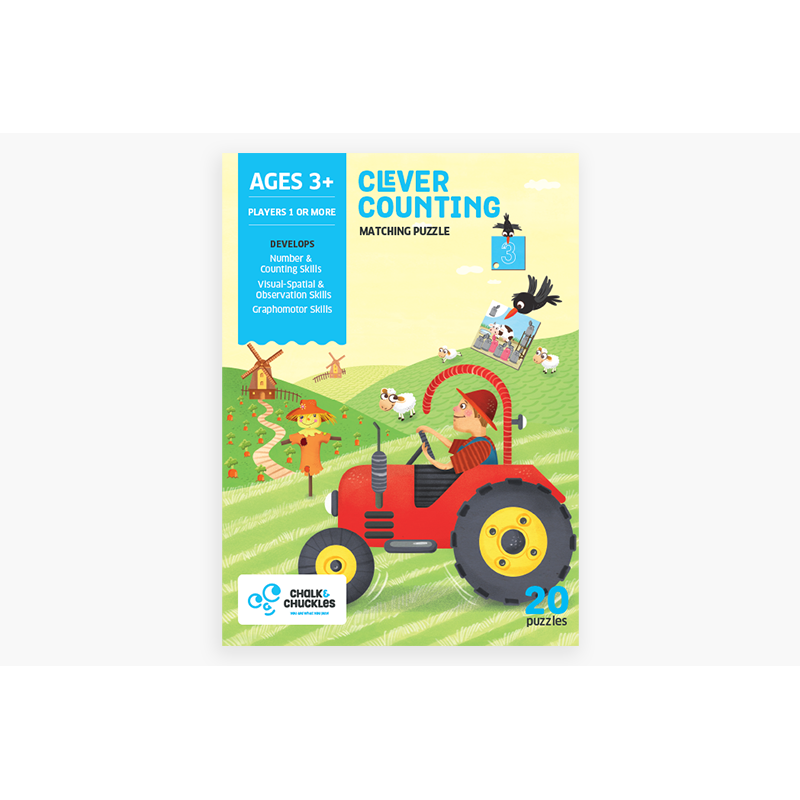 Clever Counting Puzzle Pack of 5