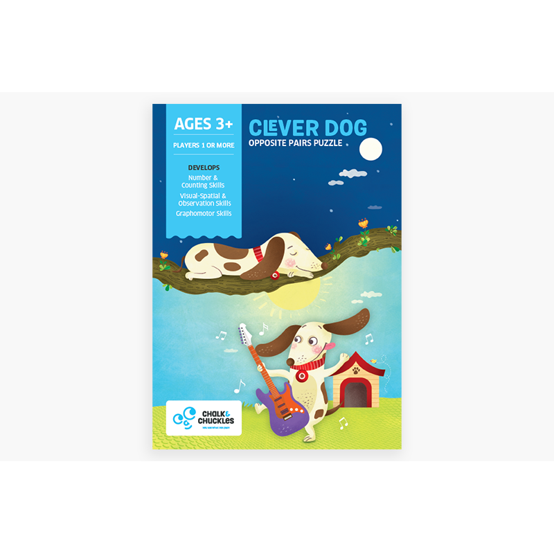 Clever Dog Puzzle Pack of 5