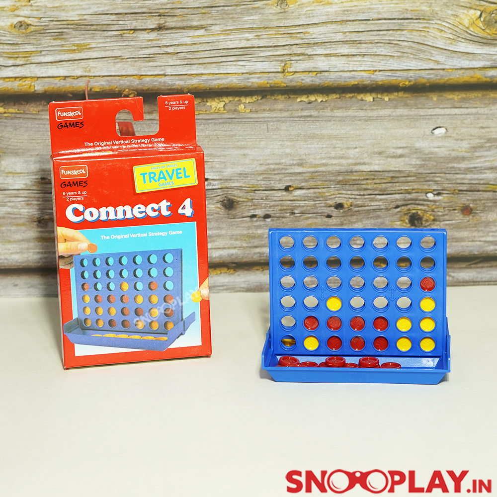 Connect 4 (Travel Edition)- Vertical Strategy Game