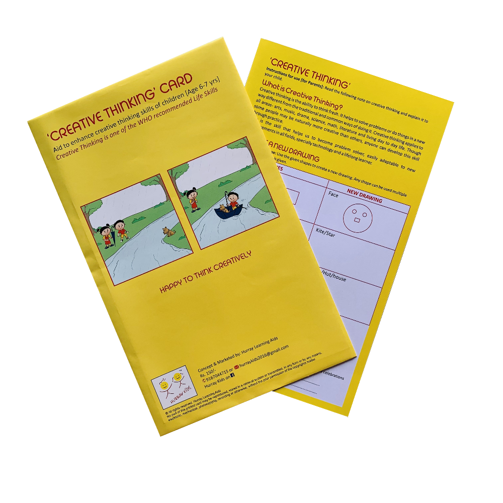 Cognitive Skills Activity Cards (6 - 7 Years)