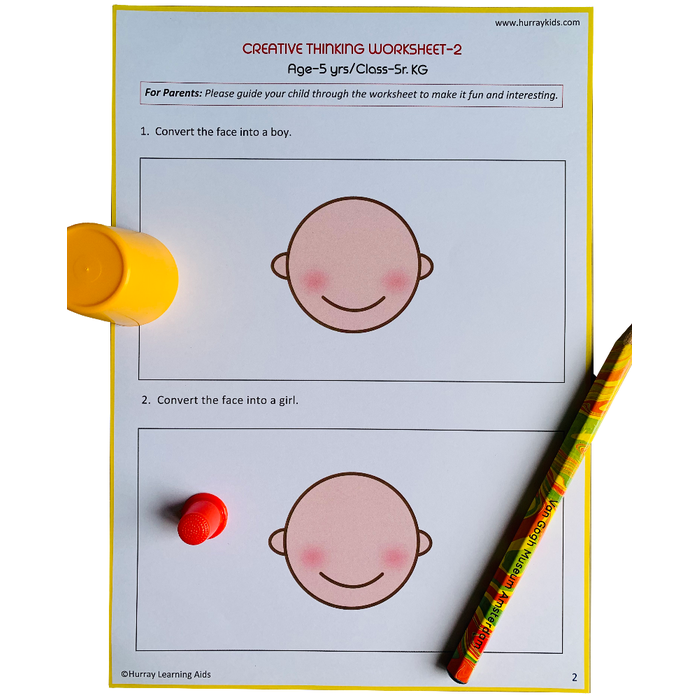 Life Skills Worksheets - (5 Years)