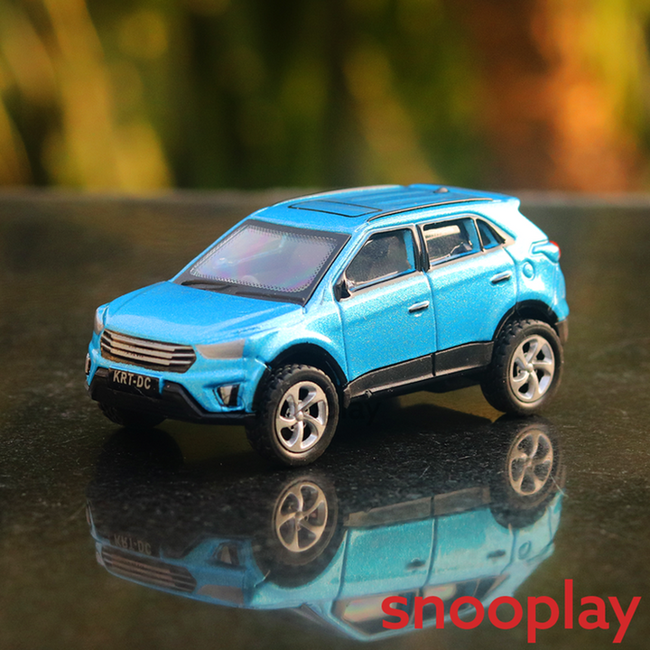 Creta Diecast Toy Car With Pull Back Action (Small) - Assorted Colors