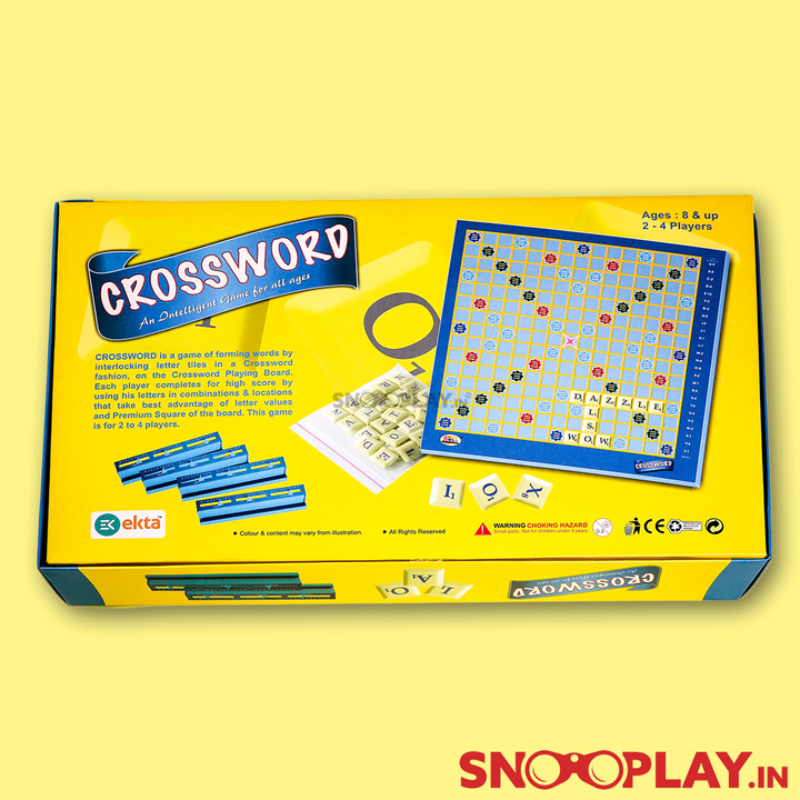 Crossword (Scrabble) Board Game by Ekta