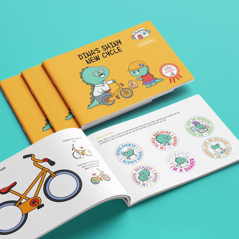 Dina’s Shiny New Cycle Story & Activity Book