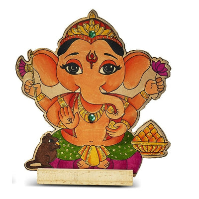 DIY - Colouring Wooden Lord Ganesha Activity Box