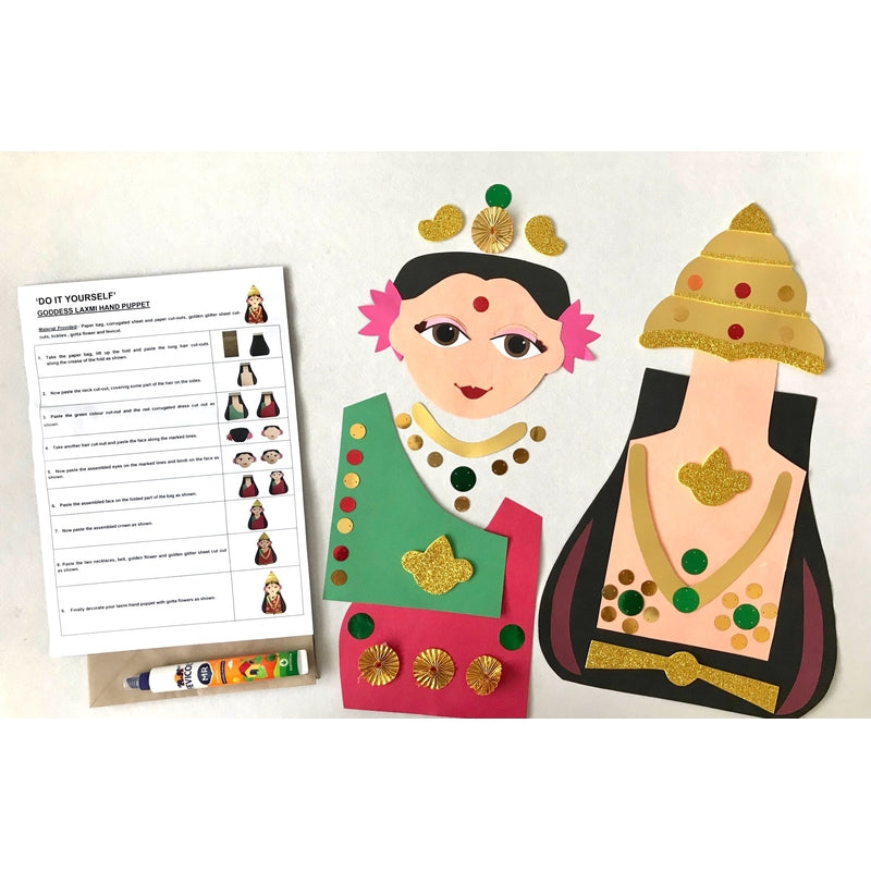 DIY Goddess Lakshmi and Lord Ganesha Activity Box