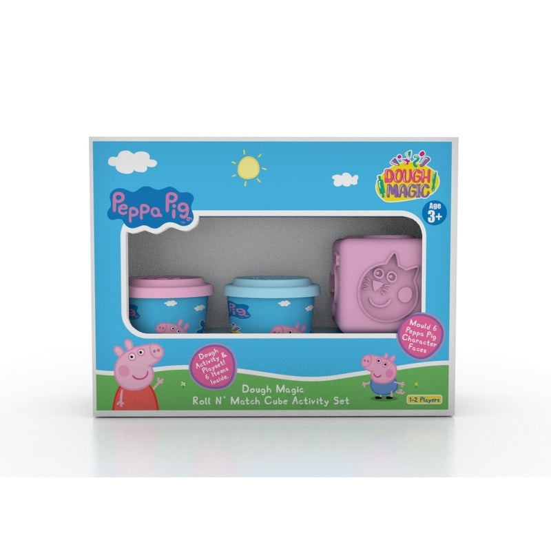 Dough Magic Peppa Pig Roll N' Match Cube Activity Set (2-8 Years)