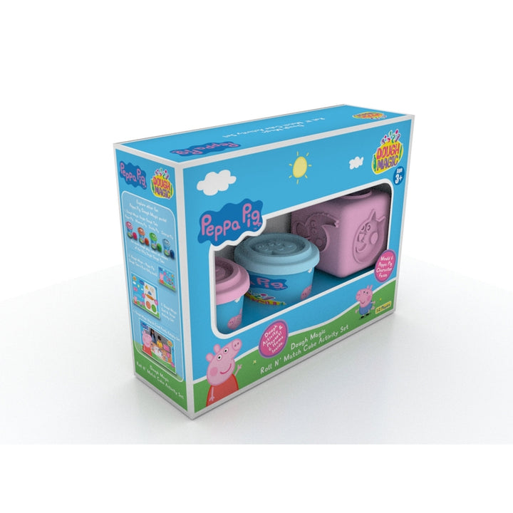 Dough Magic Peppa Pig Roll N' Match Cube Activity Set (2-8 Years)