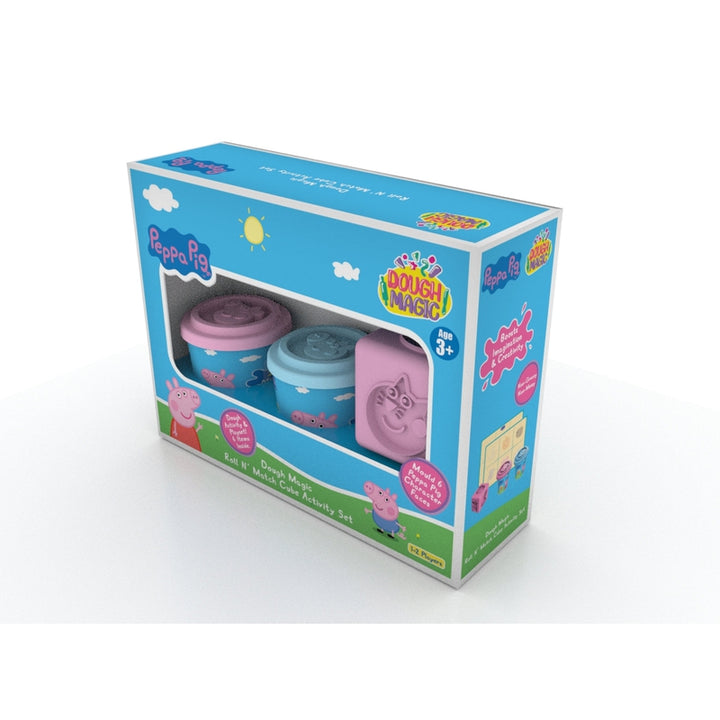 Dough Magic Peppa Pig Roll N' Match Cube Activity Set (2-8 Years)