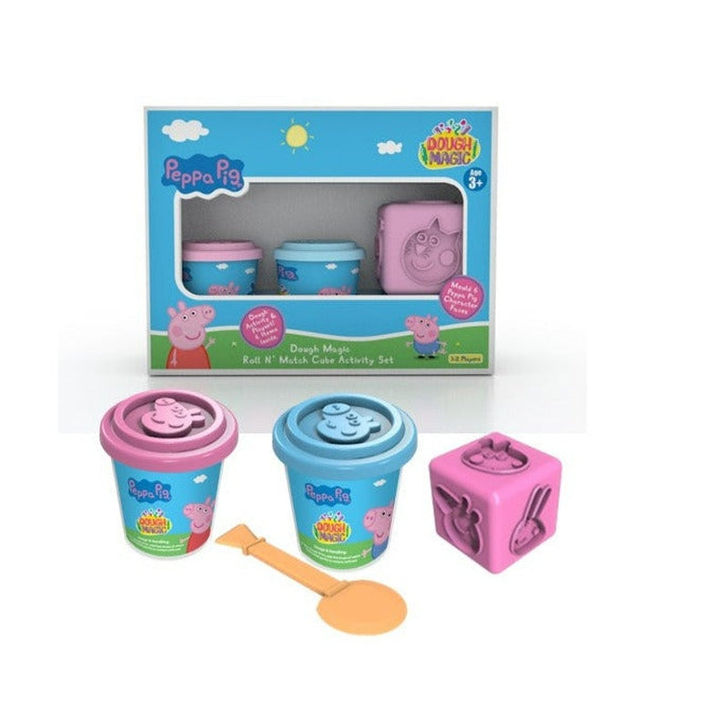 Dough Magic Peppa Pig Roll N' Match Cube Activity Set (2-8 Years)