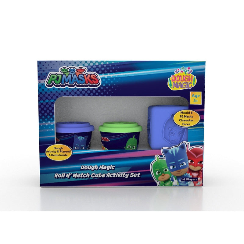 Dough Magic PJ Masks  Roll N' Match Cube Activity Set (3-6 Years)