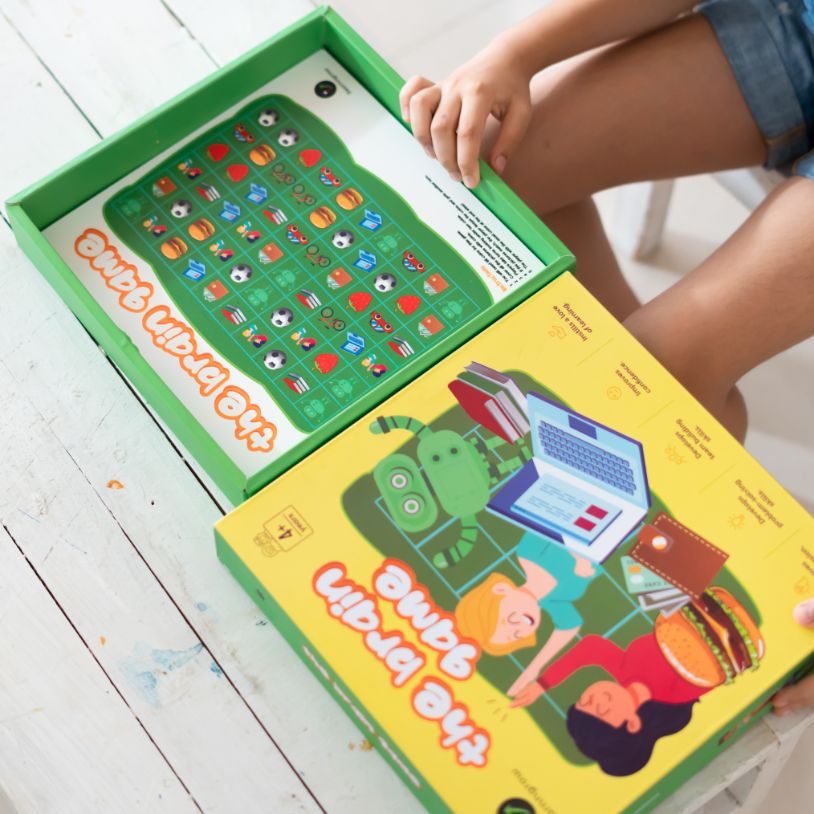 Brain Game- Wooden Board Game