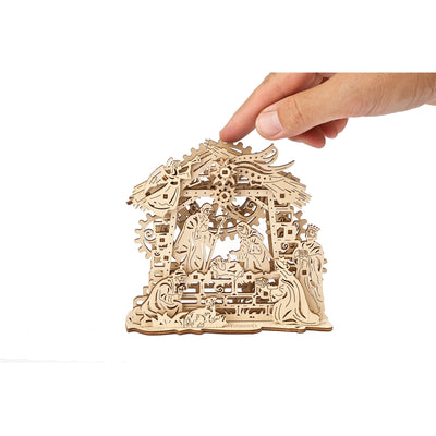 Nativity Scene 3D Assembling Kit - 59 Pieces