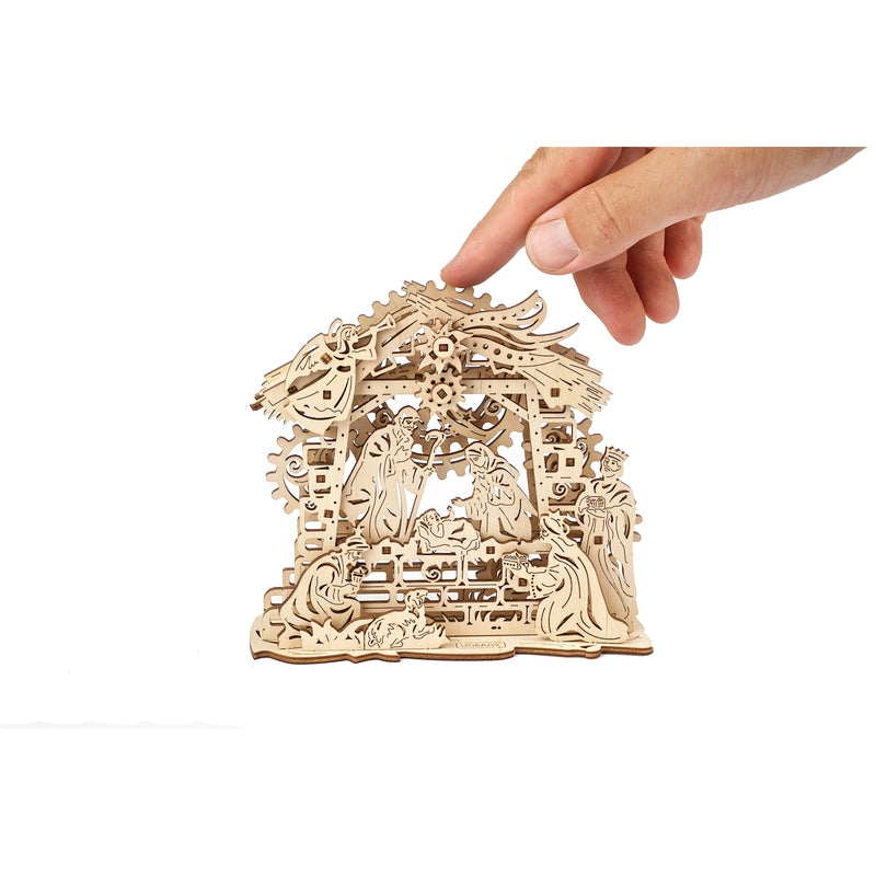 Nativity Scene 3D Assembling Kit - 59 Pieces