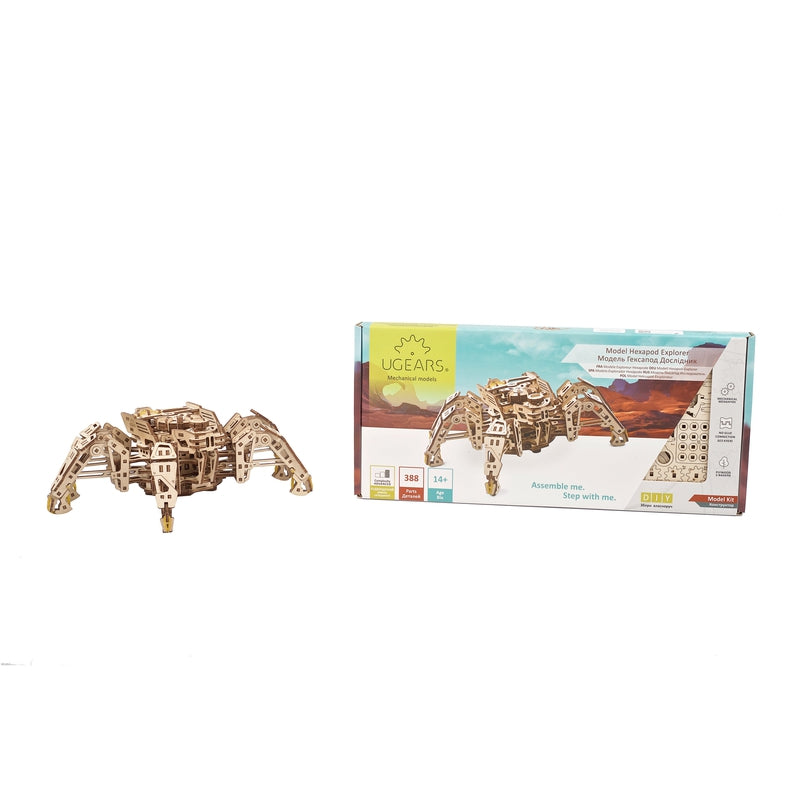 Hexapod Explorer 3D Assembling Kit - 388 Pieces