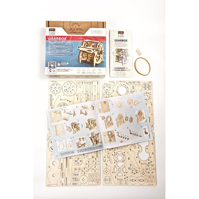 Gearbox 3D Assembling Kit - 120 Pieces