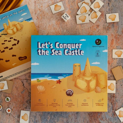 Lets Conquer the Sand Castle Board Game