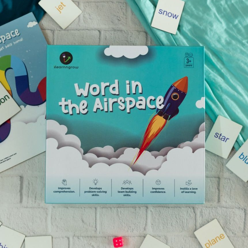 Words in the Air Space- Educational Board Game