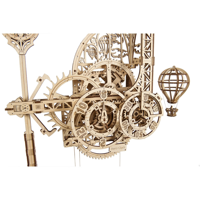 Aero Clock  3D Assembling Kit - 320 Pieces