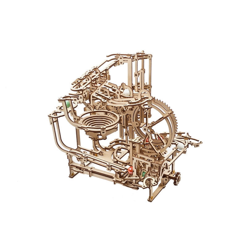 Marble Run Stepped Hoist 3D Assembling Puzzle Kit - 355 Pieces