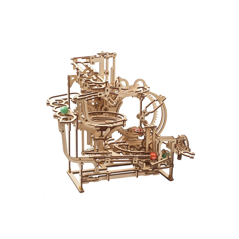 Marble Run Stepped Hoist 3D Assembling Puzzle Kit - 355 Pieces