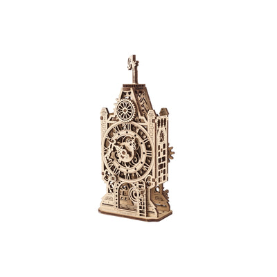 Old Clock Tower 3D Assembling Kit - 44 Pieces