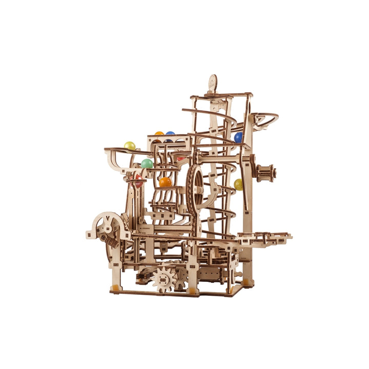 Marble Run Spiral Hoist 3D Assembling Kit - 266 Pieces