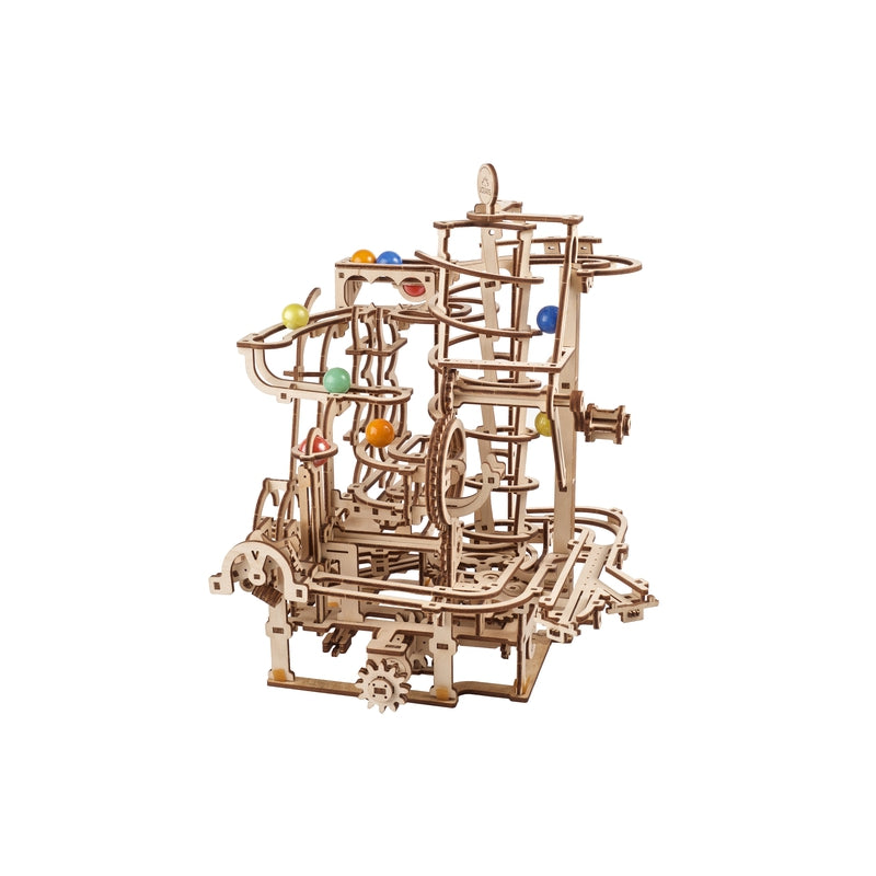 Marble Run Spiral Hoist 3D Assembling Kit - 266 Pieces