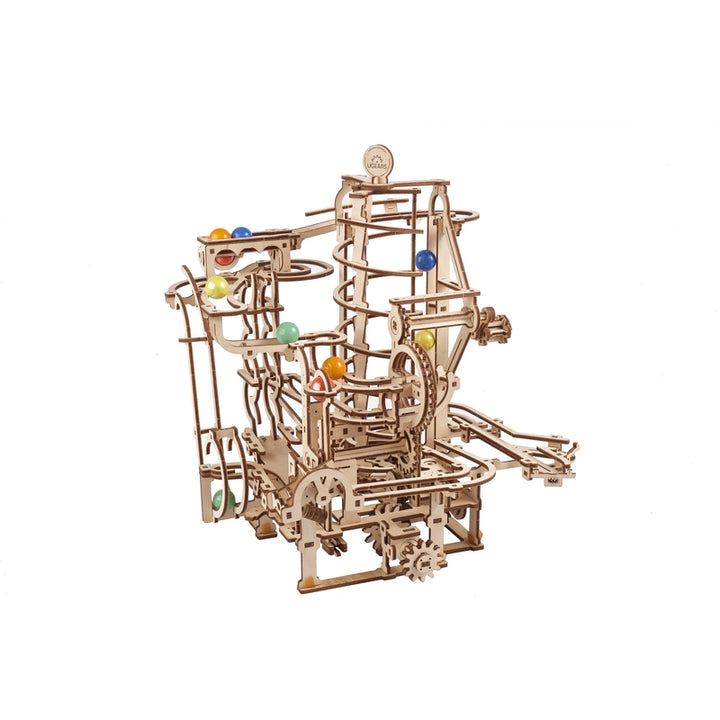 Marble Run Spiral Hoist 3D Assembling Kit - 266 Pieces