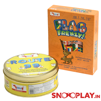 Card Games Combo Pack- (Flag Frenzy + Route 99)