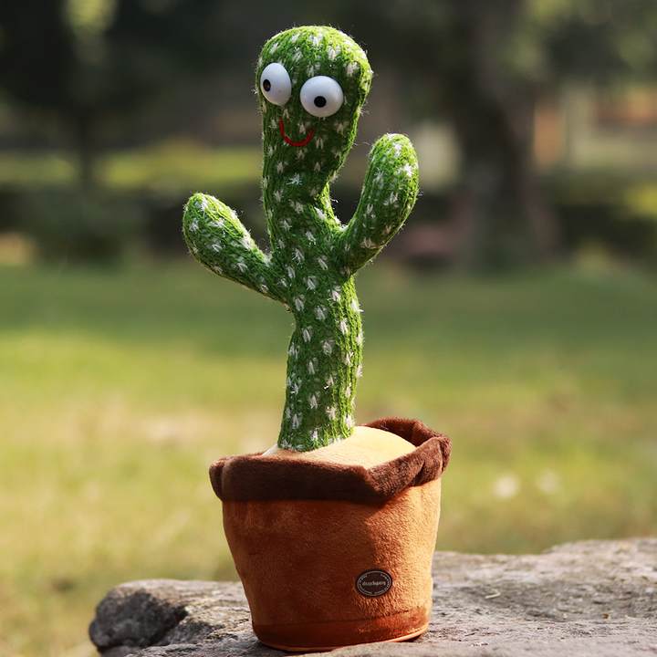 Dancing Cactus Musical Plush Toy (Rechargeable Version)