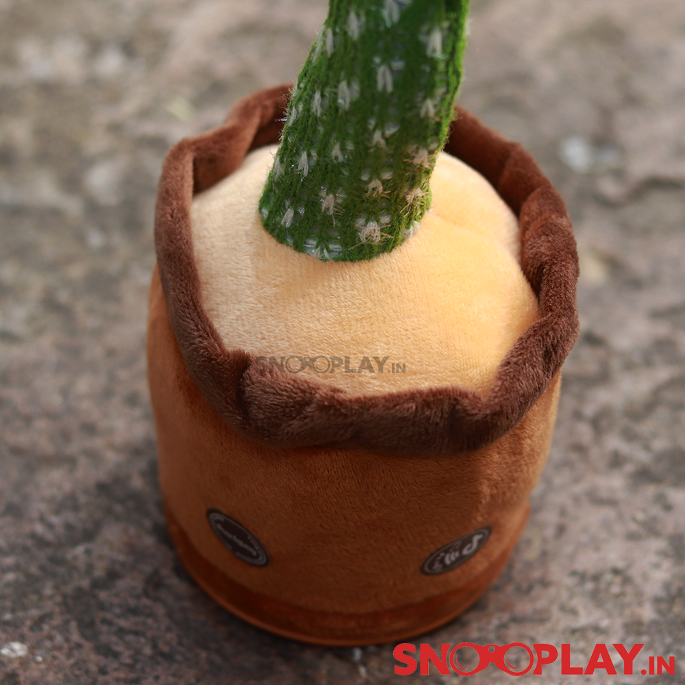 Dancing Cactus Musical Plush Toy (Rechargeable Version)