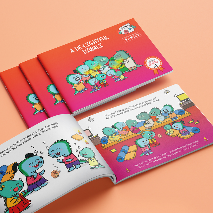 A De-Lightful Diwali Story & Activity Book