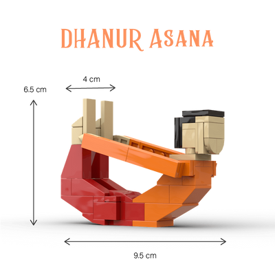 Dhanur Asana Building Set (54 Pieces) - COD Not Available