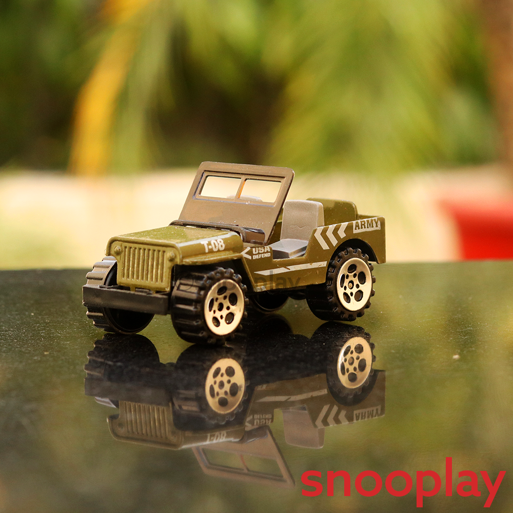 Military Vehicle Toy Set