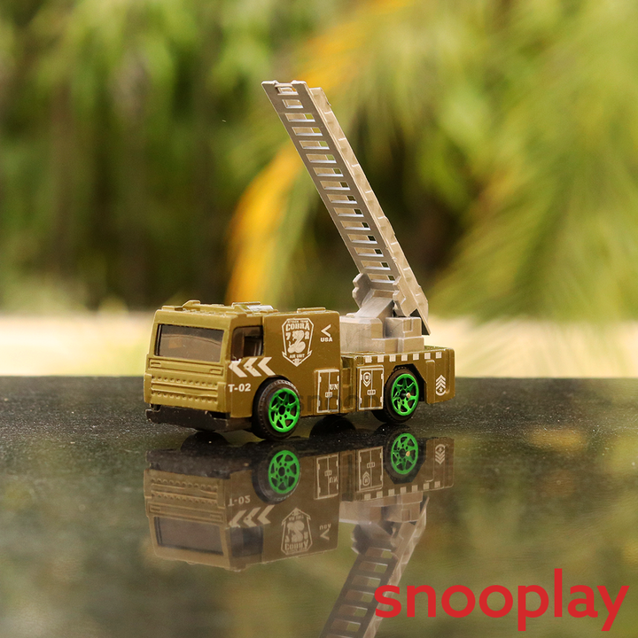 Military Vehicle Toy Set