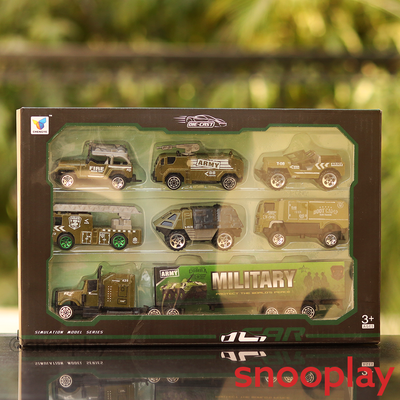 Military Vehicle Toy Set