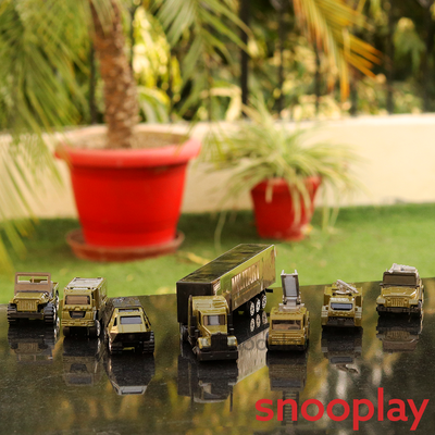 Military Vehicle Toy Set