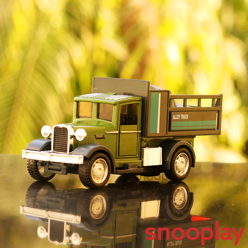 Diecast Pull Back (3240) Construction Vehicle Truck (Grey material)