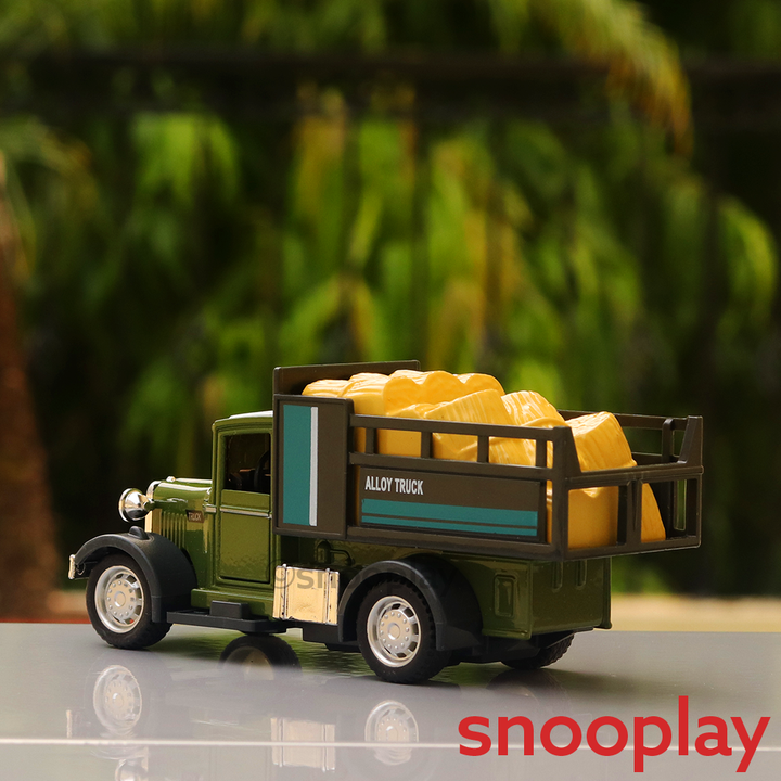 Yellow Grass (4343) Diecast Truck Construction Vehicle (with Sound & Light Effect)