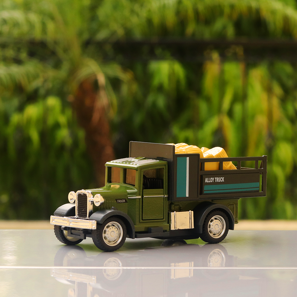 Yellow Grass (4343) Diecast Truck Construction Vehicle (with Sound & Light Effect)