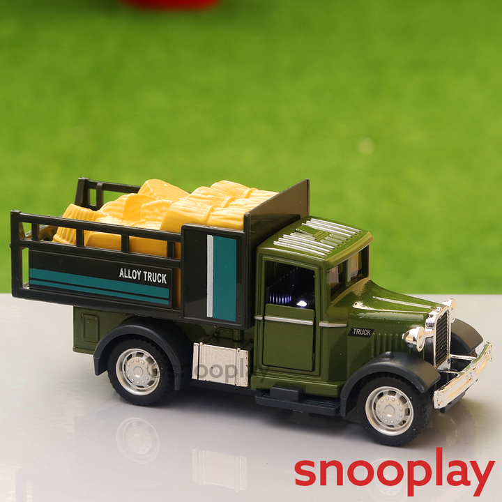 Yellow Grass (4343) Diecast Truck Construction Vehicle (with Sound & Light Effect)