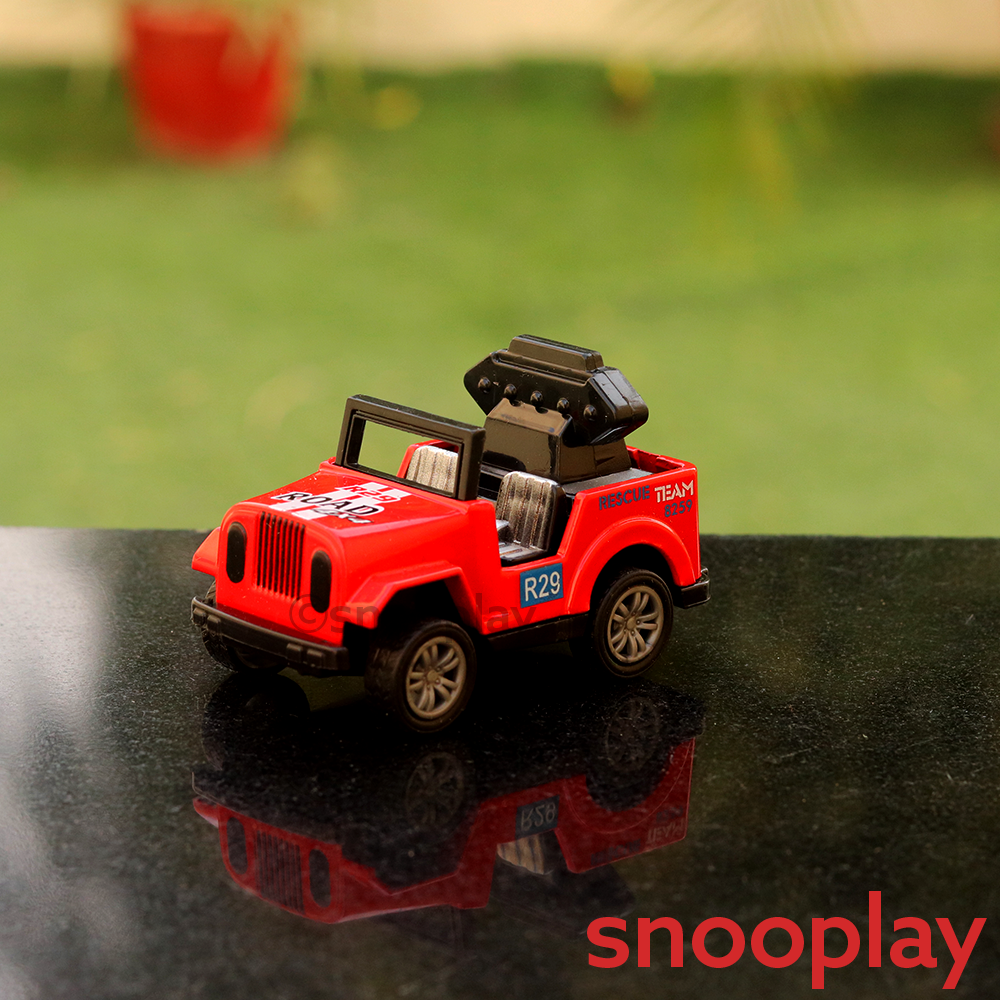 Diecast Pull Back Jeep Set-4 (4328)