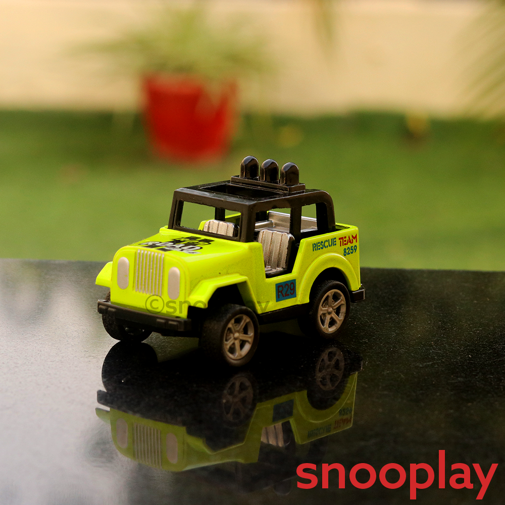 Diecast Pull Back Jeep Set-4 (4328)